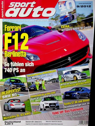 Deckblatt Sport Auto (09/2012)